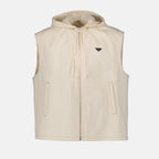 재킷 Veste en denim Prada 베이지 Homme