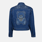 Jacken Veste en denim Moschino Blau Homme