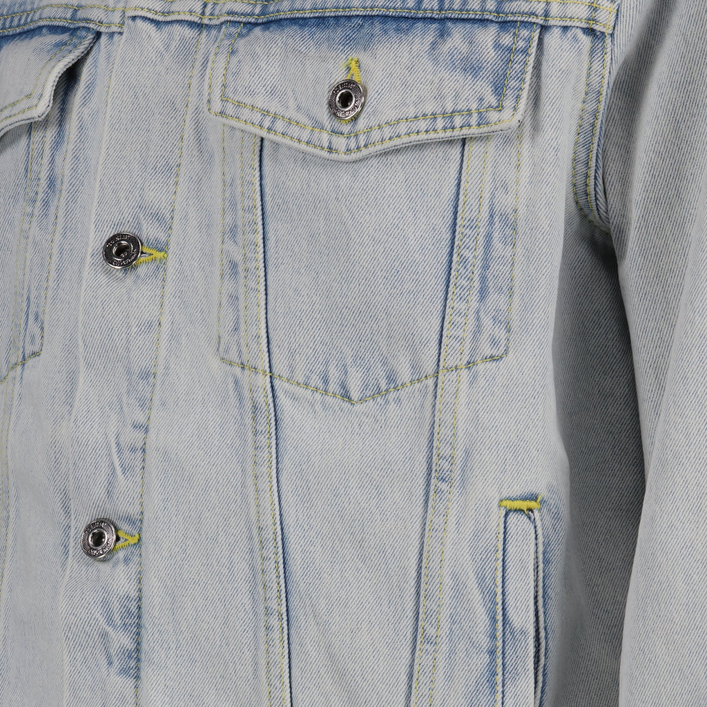 Jaquetas Veste en jean Skate Off-White Azul Homme