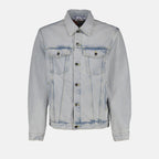Jaquetas Veste en jean Skate Off-White Azul Homme
