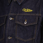 Chemises Veste en jean Wave Off Off-White Bleu foncé Homme