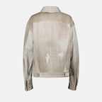 Giacche Veste en jeans Fendi Beige Homme