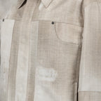 Giacche Veste en jeans Fendi Beige Homme