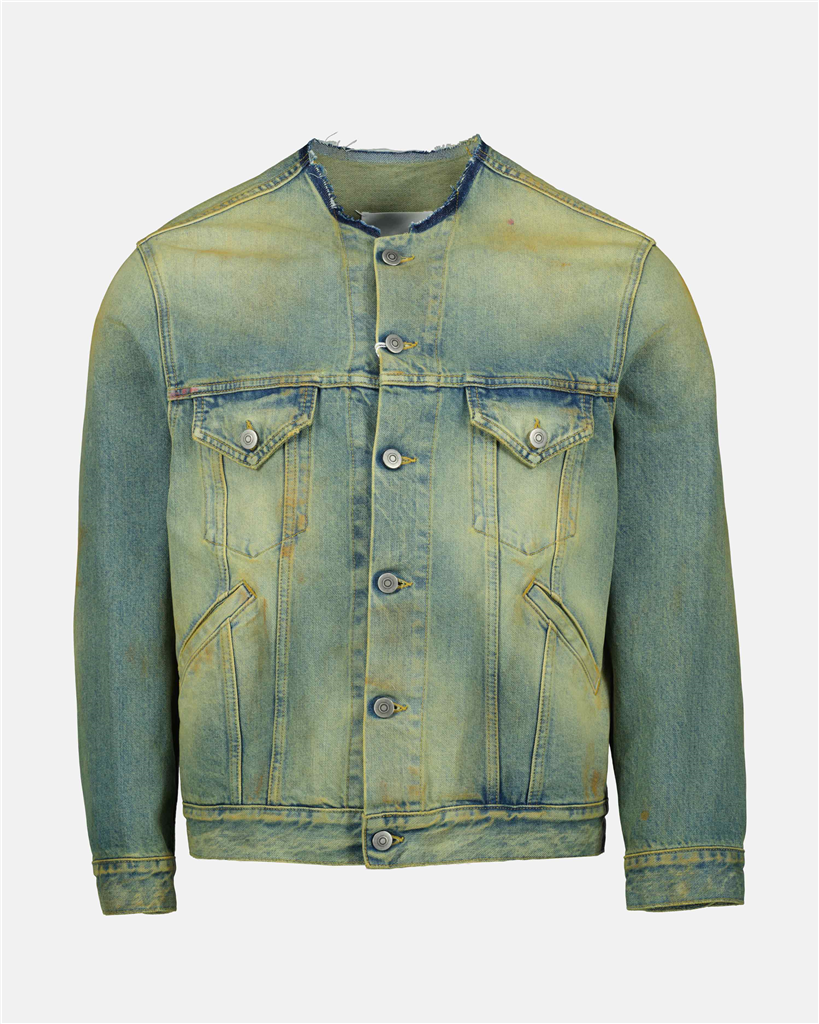 Jaquetas Veste en jeans Maison Margiela Azul Homme