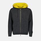 Vestes Veste en laine Fendi Gris Homme