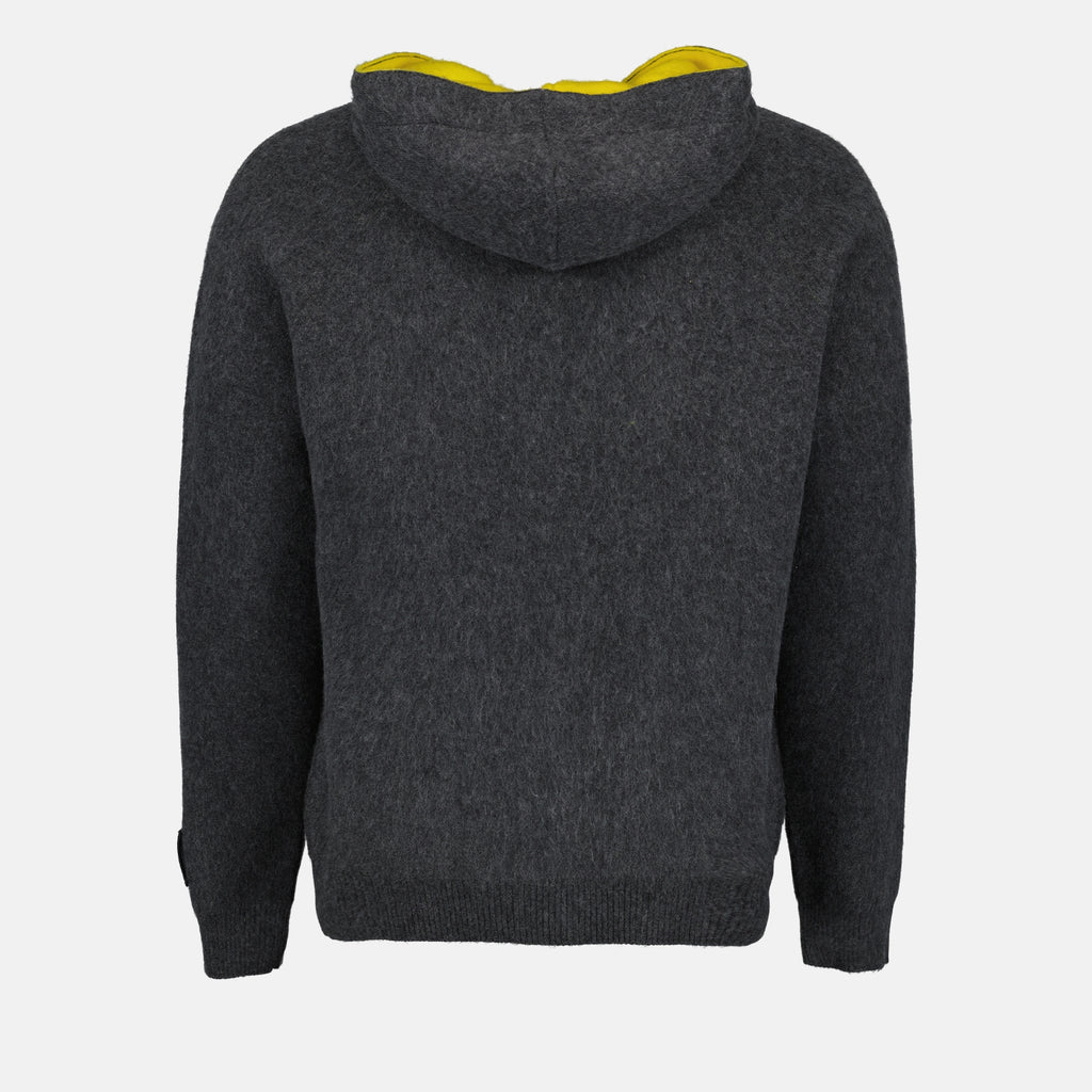 Vestes Veste en laine Fendi Gris Homme