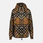 Jacken Veste en nylon Check Burberry Braun Homme