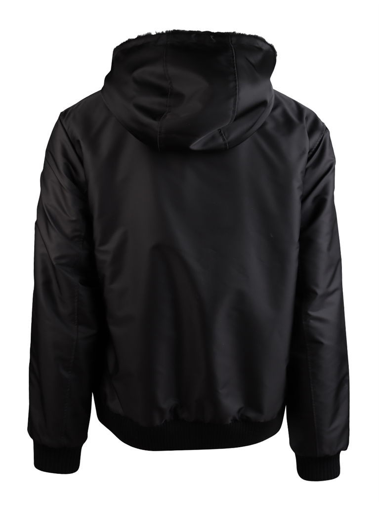 코트 Veste en nylon Prada 검은색 Homme