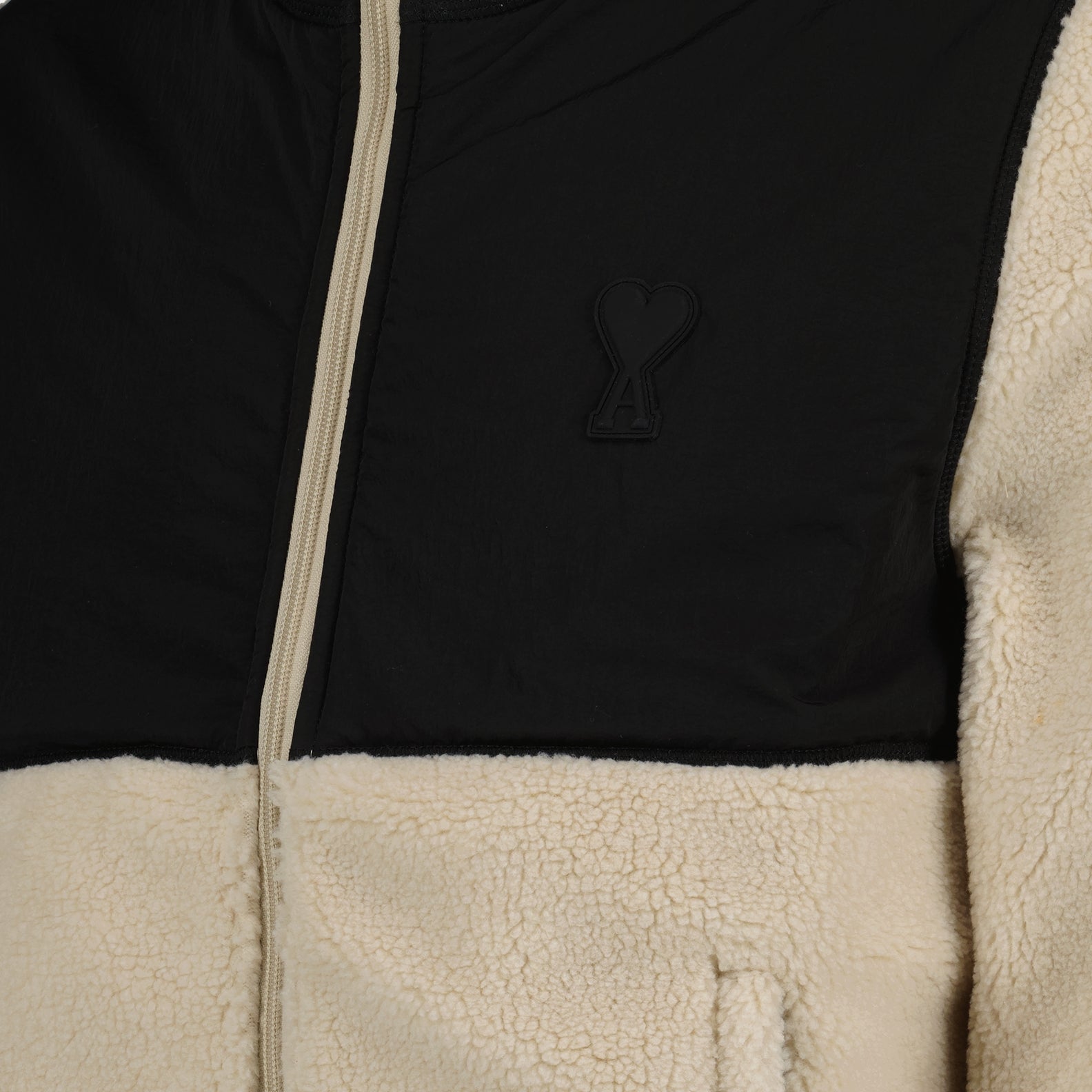Jaquetas Veste en polaire Ami PARIS Bege Homme