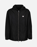 Giacche Veste à logo triangle Prada Nero Homme