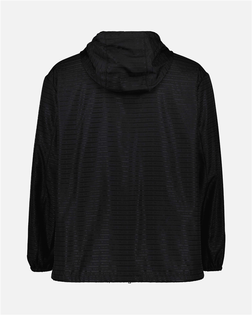 Giacche Veste à logo triangle Prada Nero Homme