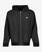 Moletons Veste à logo triangle Prada Preto Homme