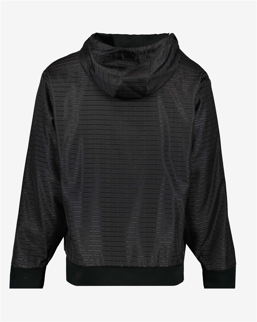 Moletons Veste à logo triangle Prada Preto Homme