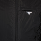 Jaquetas Veste en Re-Nylon Prada Preto Homme