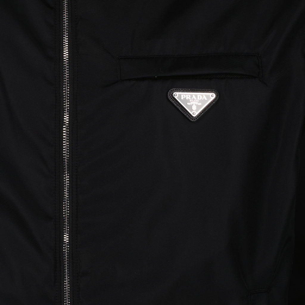 Jaquetas Casaco em Re-Nylon Prada Preto Homens