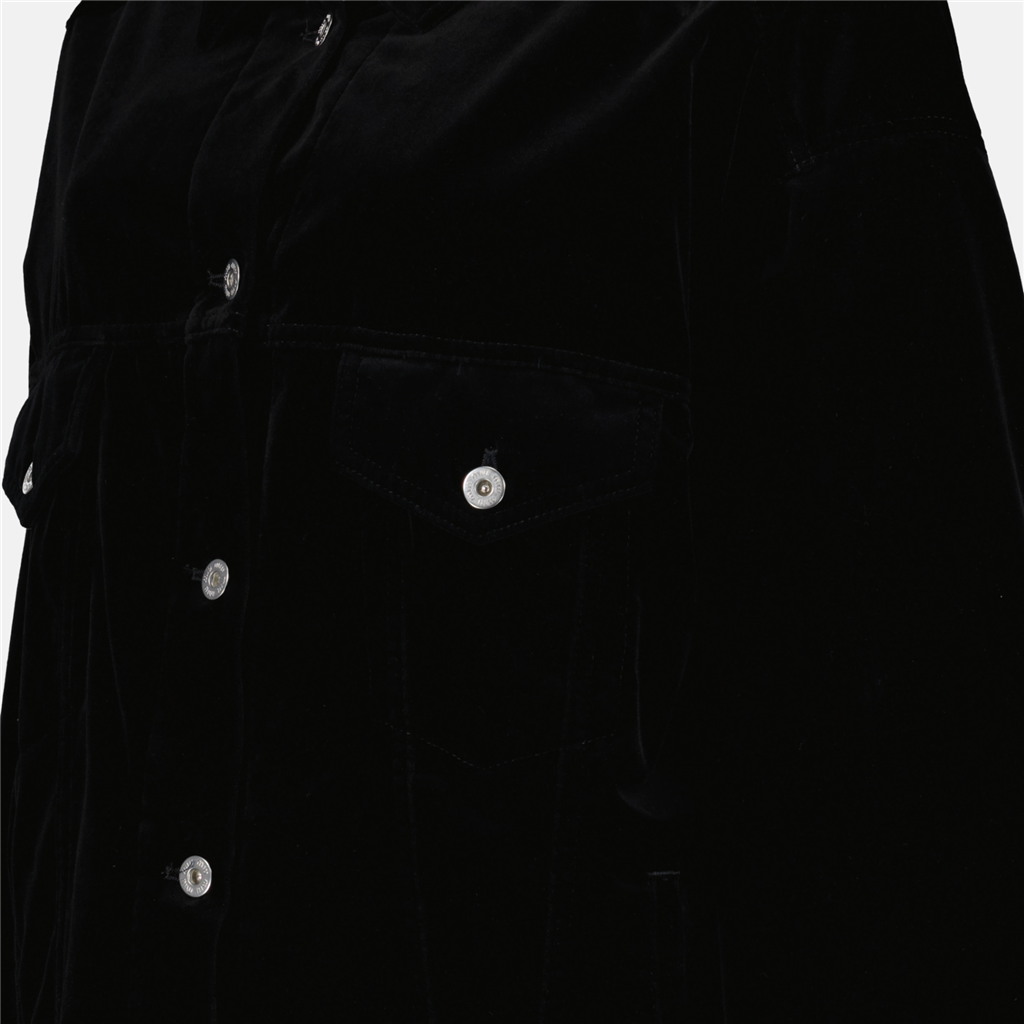 Vestes Veste en velours Miu Miu Noir Femme