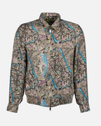 Chaquetas Chaqueta Mapa Fendi Fendi Verde Hombres