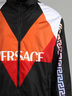 ジャケット グレカナイロンジャケット Versace オレンジ Homme