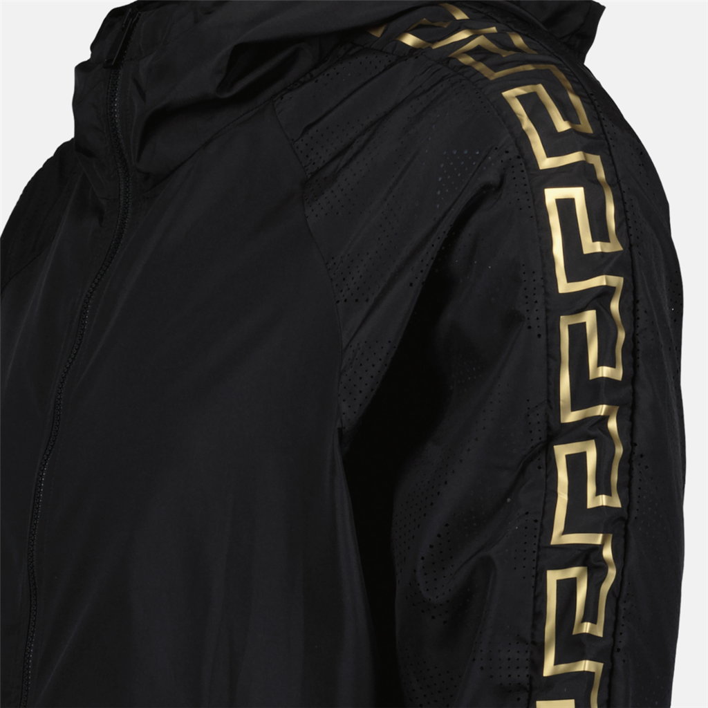 ジャケット グレカジャケット Versace 黒 Homme
