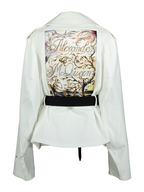 Vestes Veste imprimée Alexander McQueen Blanc Homme