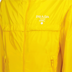 Vestes Veste en Re-Nylon Prada Jaune Homme