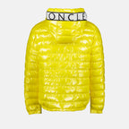 コート アキナリ キルティングジャケット Moncler 黄色 男