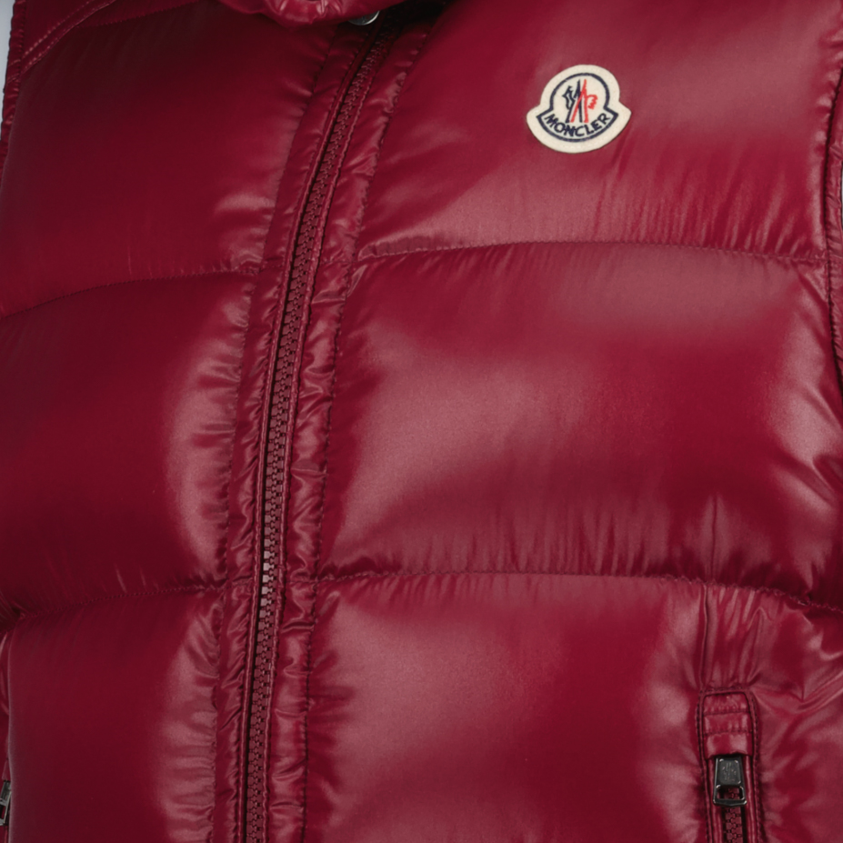Cappotti Veste matelassée Bormes Moncler Rosso Homme