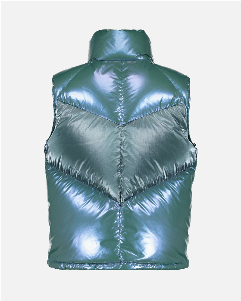 Jacken Veste Faucille Moncler Blau Femme