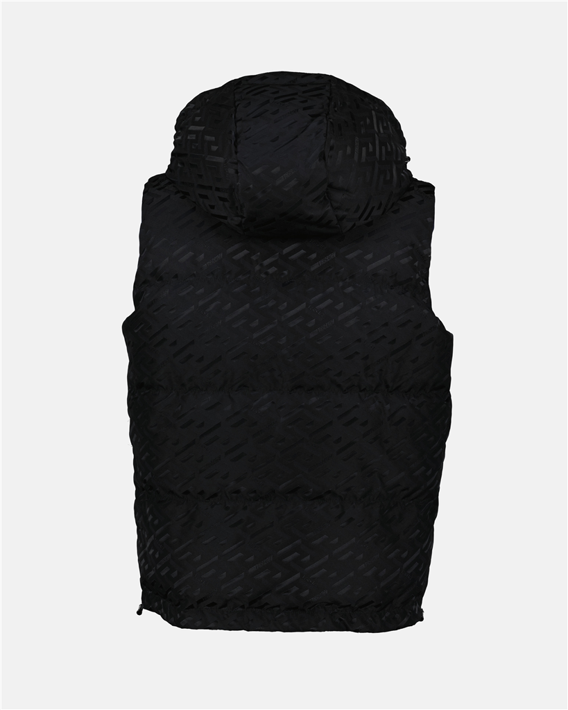 Cappotti Veste matelassée Greca Versace Nero Homme