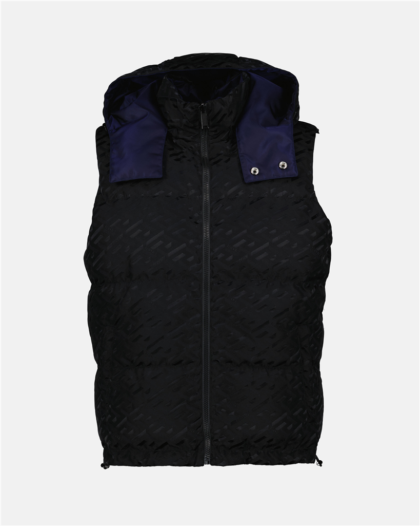 Cappotti Veste matelassée Greca Versace Nero Homme