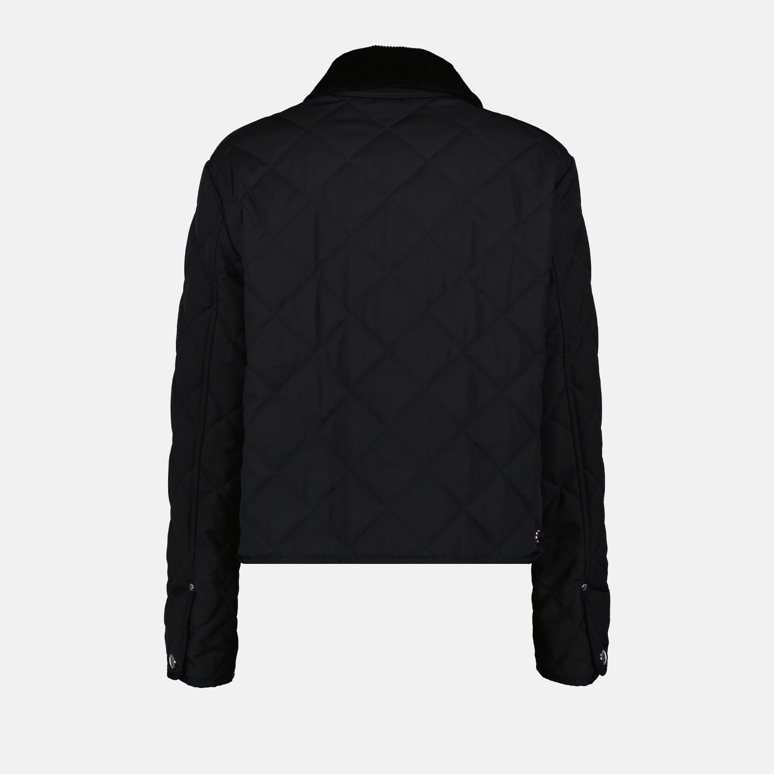 ジャケット ランフォード キルティングジャケット Burberry 黒 Femme