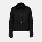ジャケット ランフォード キルティングジャケット Burberry 黒 Femme