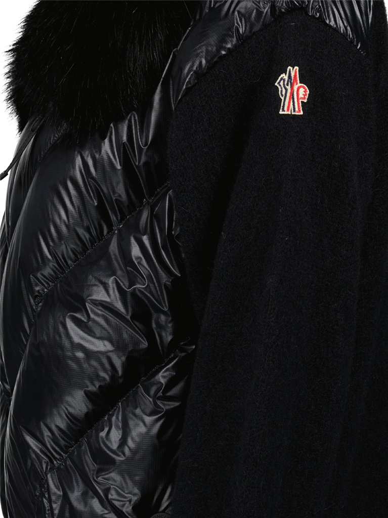ジャケット キルティングジャケット Moncler Grenoble 黒 Femme