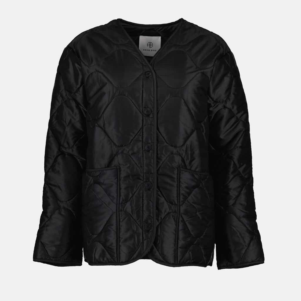 Chaquetas Veste matelassée Andy Anine Bing Negro Femme