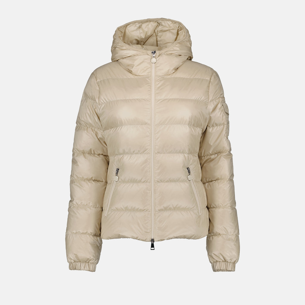 Manteaux Veste matelassées Gles Moncler Beige Femme