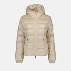 Manteaux Veste matelassées Gles Moncler Beige Femme