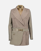 Cappotti Veste multicouche Fendi Beige Femme
