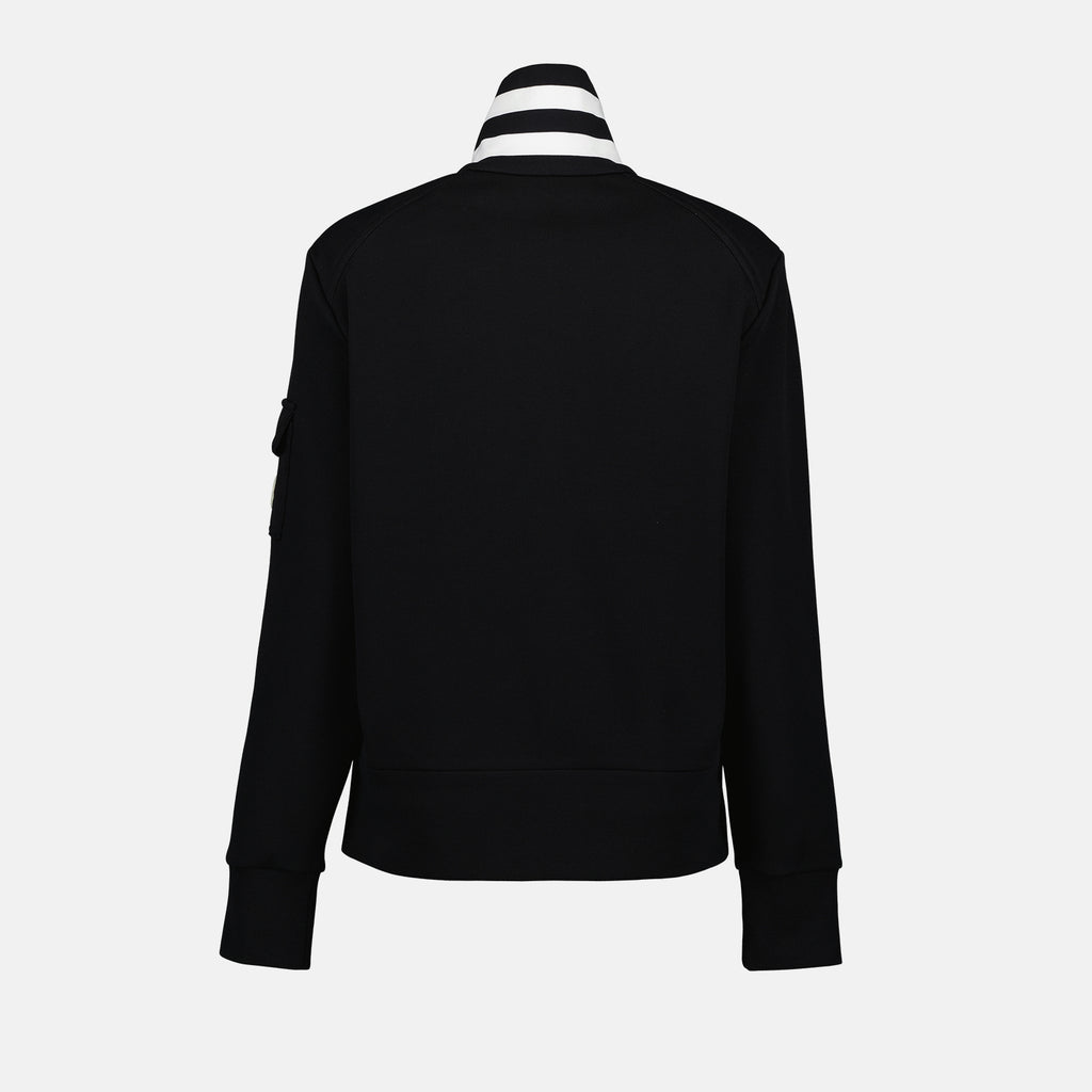 Vestes Veste bi-matière Moncler Noir Femme