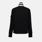 Vestes Veste bi-matière Moncler Noir Femme