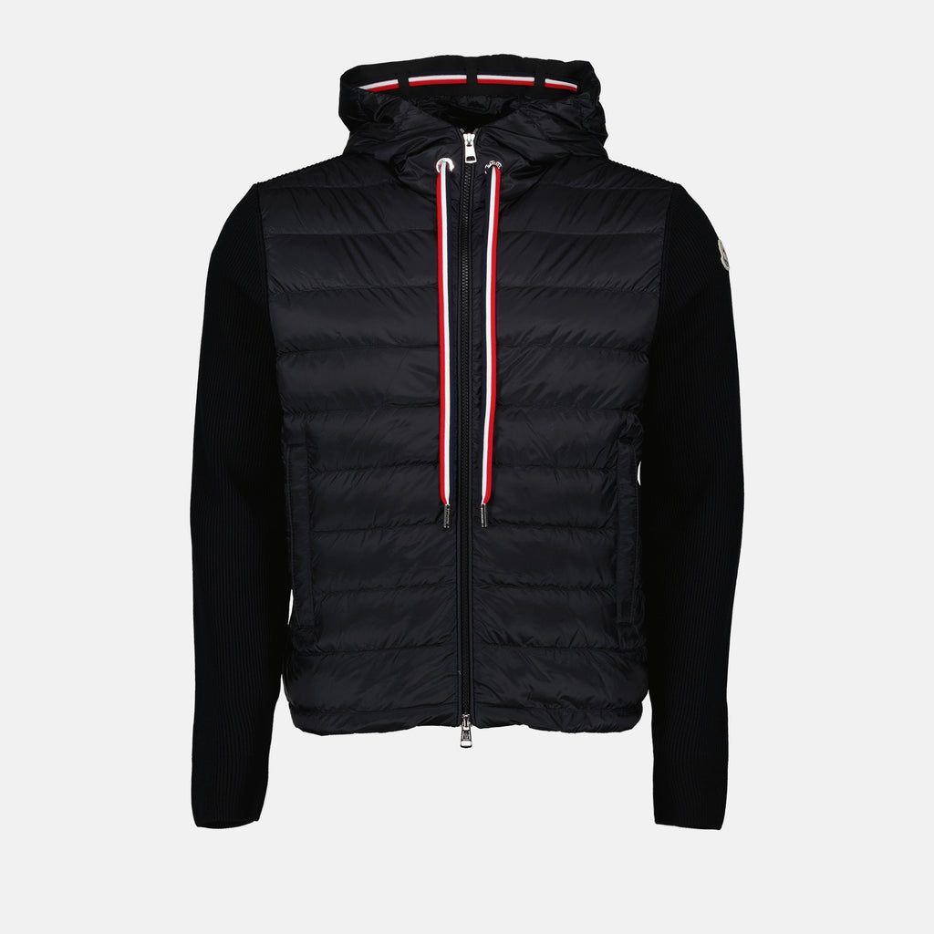 재킷 Veste bi-matière Moncler 검은색 Homme