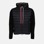 재킷 Veste bi-matière Moncler 검은색 Homme
