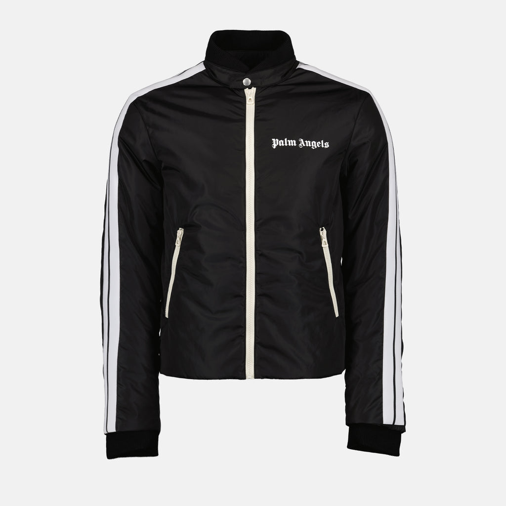 Jaquetas Veste Puffer Track Palm Angels Preto Homme