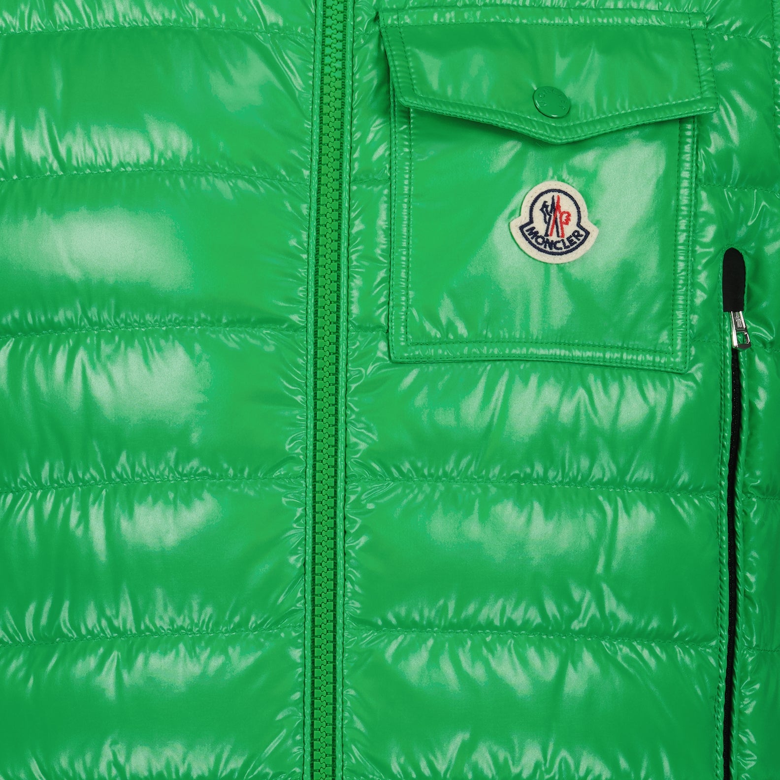 Vestes Veste Ragot sans manches Moncler Vert Homme