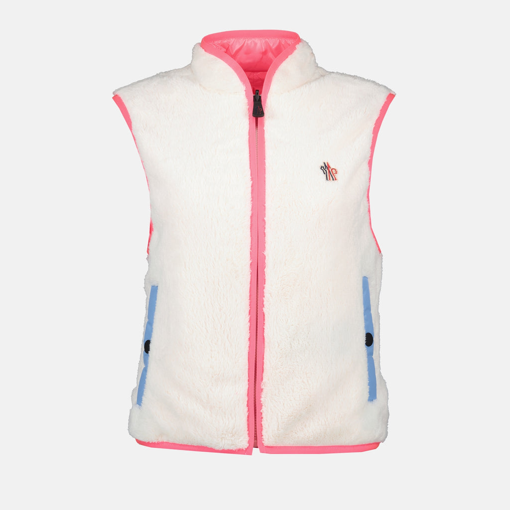 Veste réversible sans manches