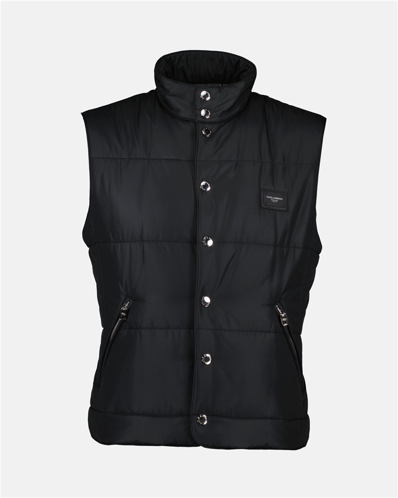Jackets Sleeveless jacket Dolce & Gabbana Black Homme