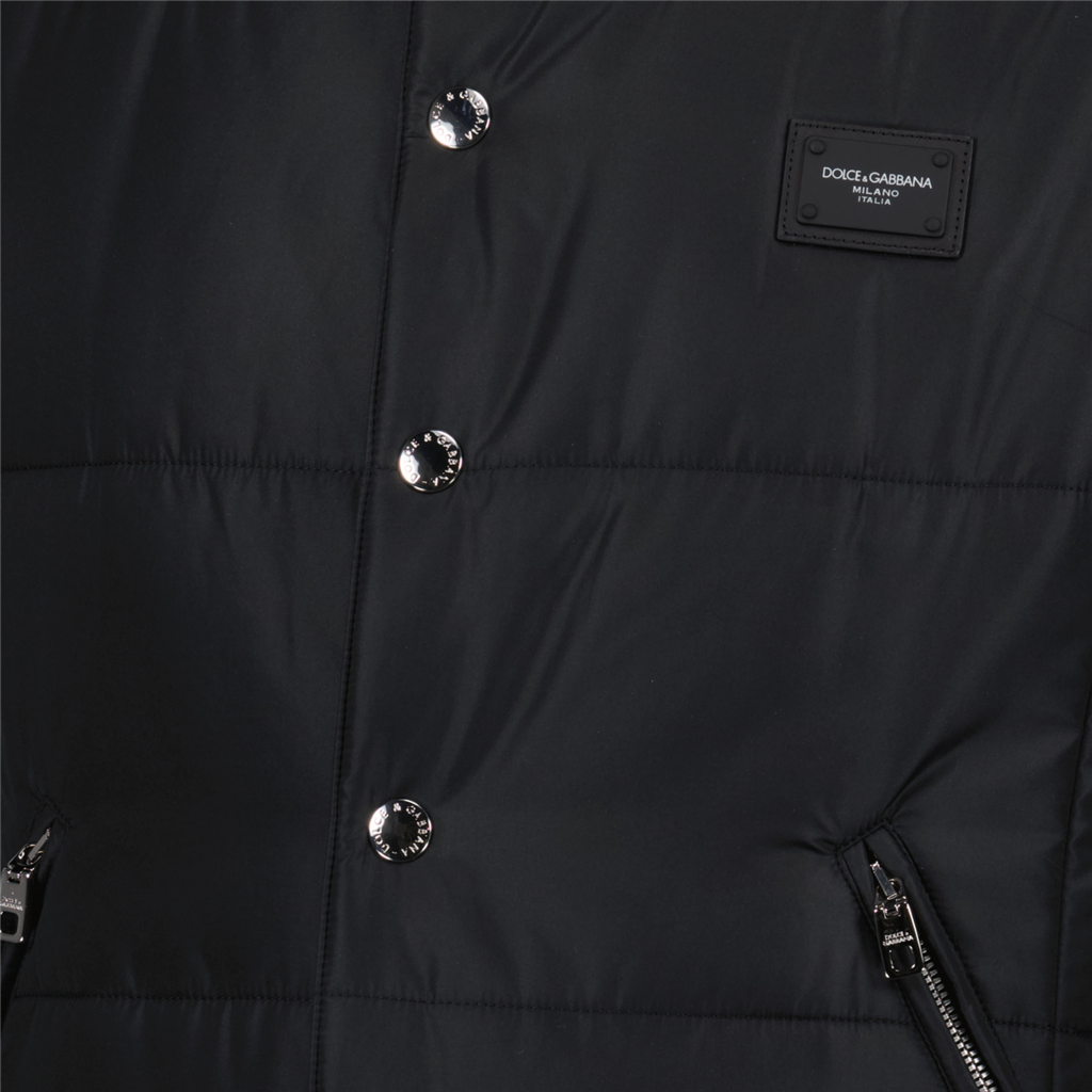 Jackets Sleeveless jacket Dolce & Gabbana Black Homme