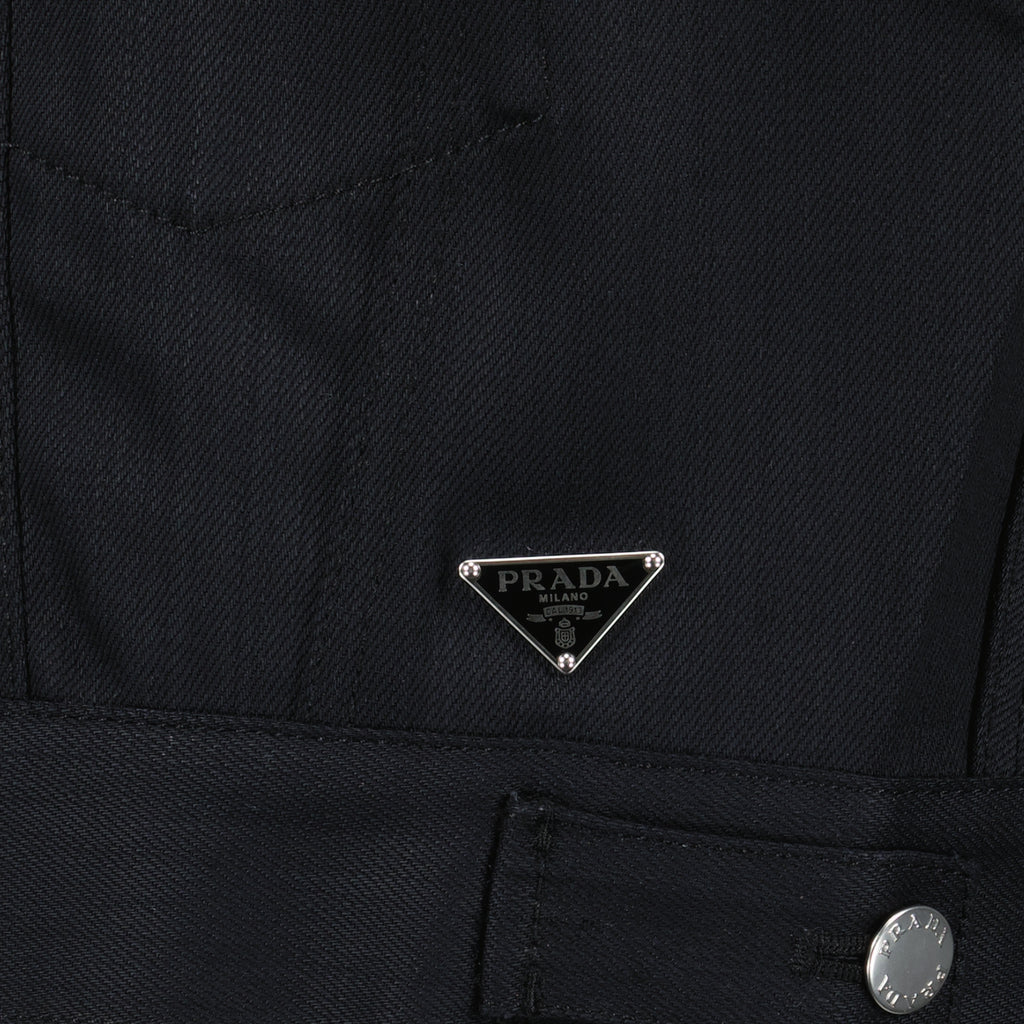 Veste sans manches en denim