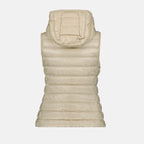 Chaquetas Veste sans manches Glygos Moncler Beige Femme