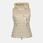 Chaquetas Veste sans manches Glygos Moncler Beige Femme