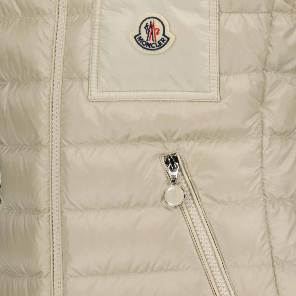 Chaquetas Veste sans manches Glygos Moncler Beige Femme